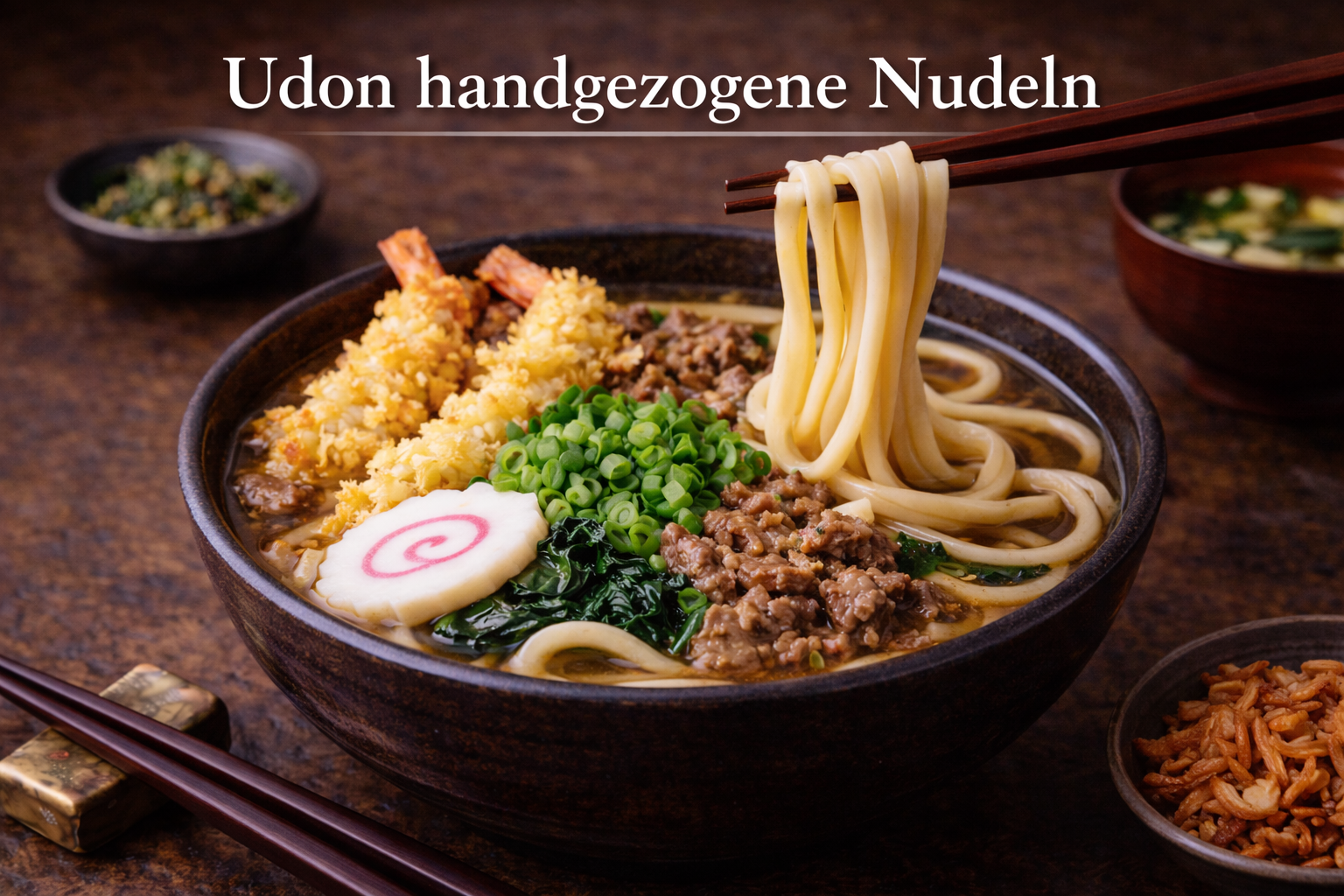 Udon Düsseldorf handgezogene Nudeln