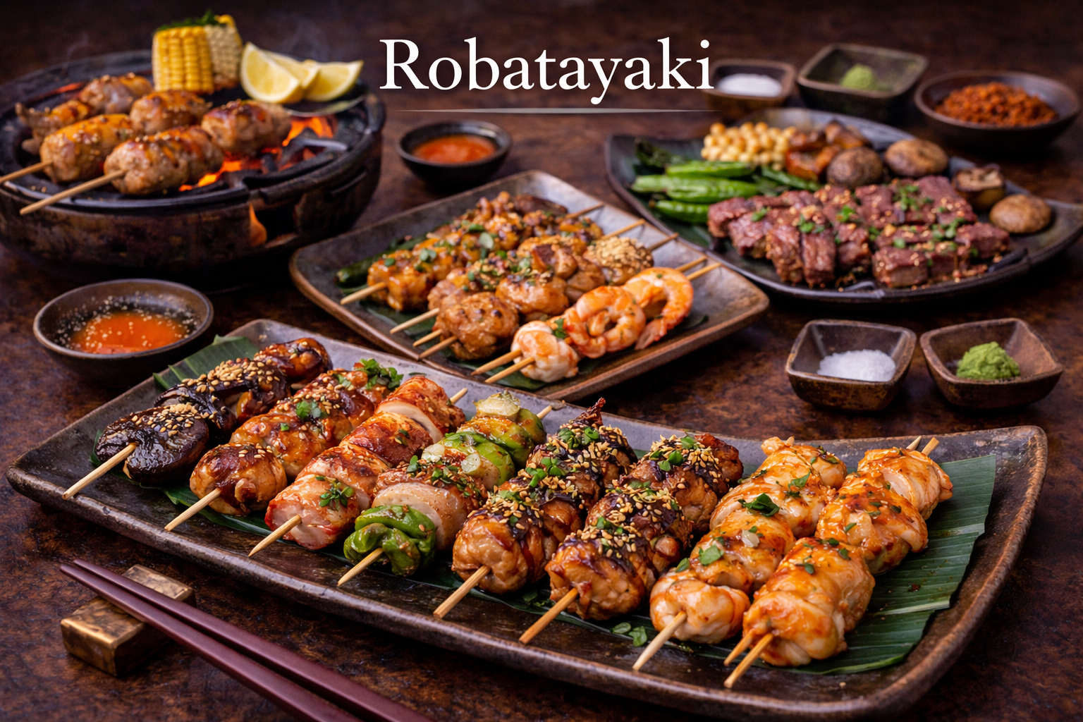 Robatayaki Düsseldorf – Erlebnisrestaurant &amp; japanischer Grillstil