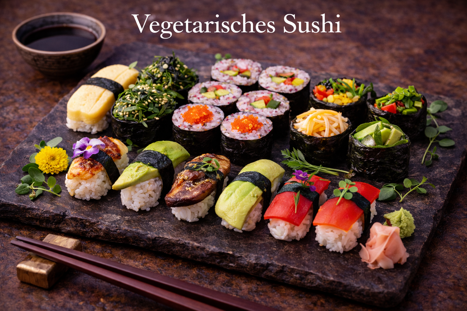 Japanisch essen in Düsseldorf mit vegetarischer Auswahl