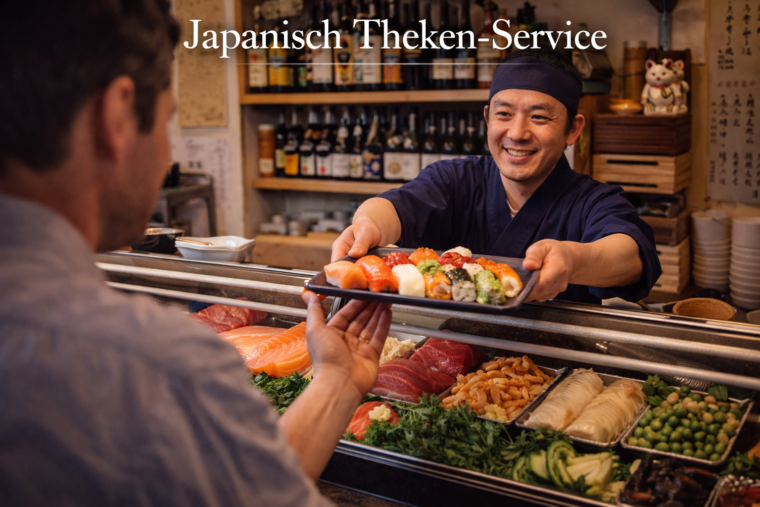 Sushi in Düsseldorf mit Theken-Erlebnis