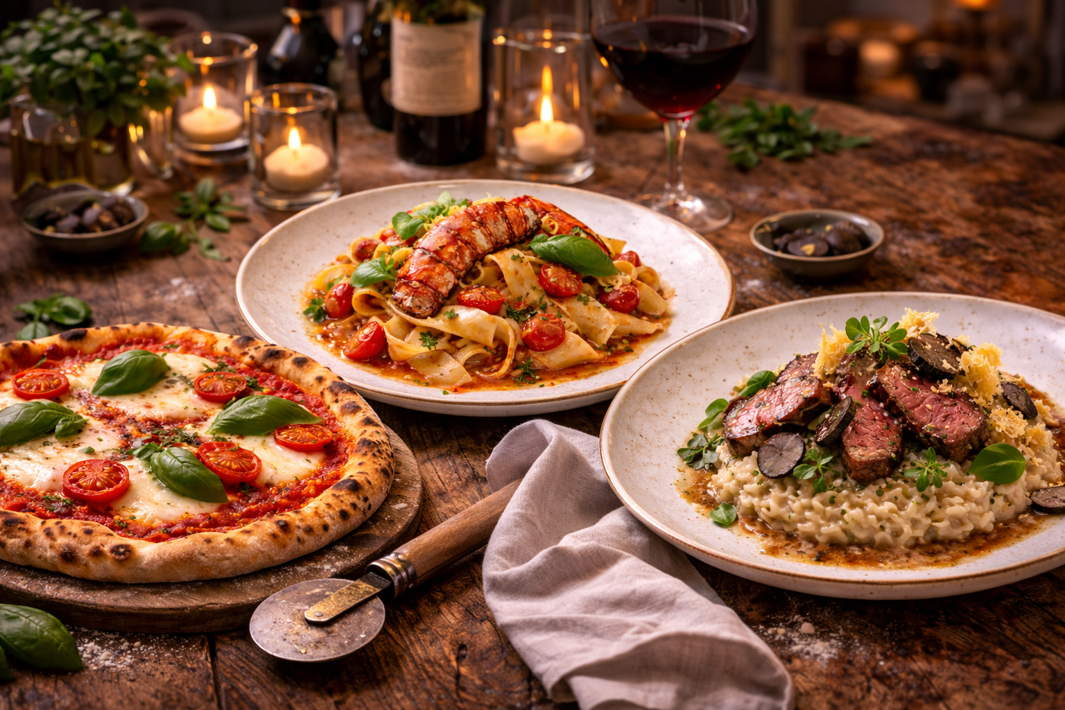 Die beliebtesten italienischen Gerichte in Düsseldorf