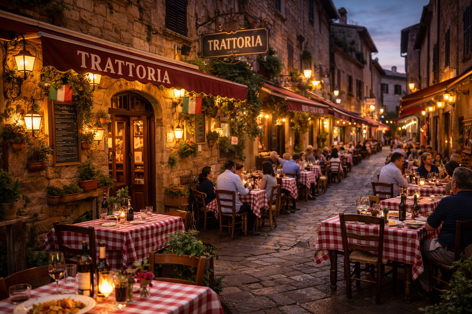 Authentische italienische Trattorien in Düsseldorf