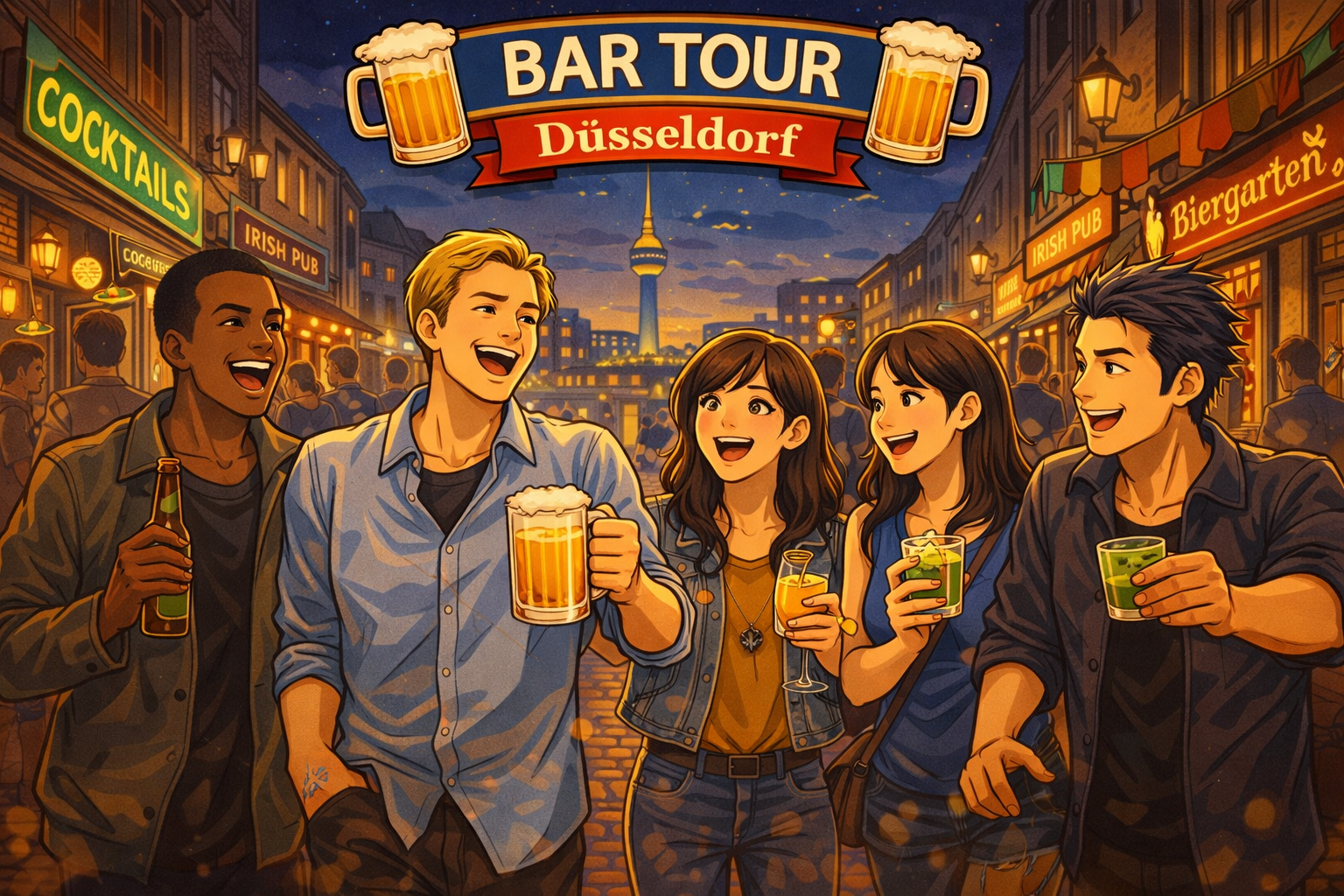 Die perfekte Bar-Tour durch die Düsseldorfer Altstadt