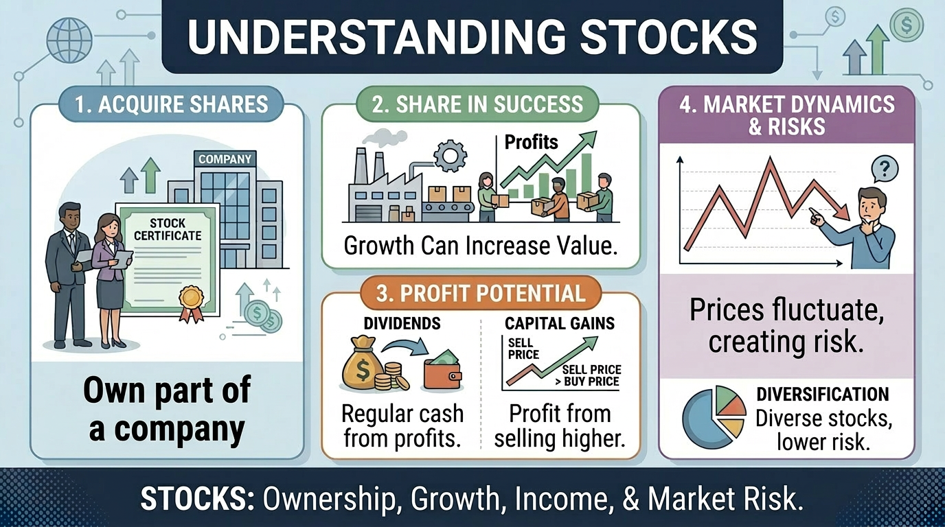 Stocks: What They Are and How They Work