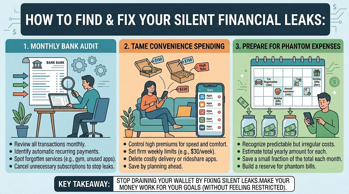 How to Spot and Fix the Hidden Leaks in Your Budget