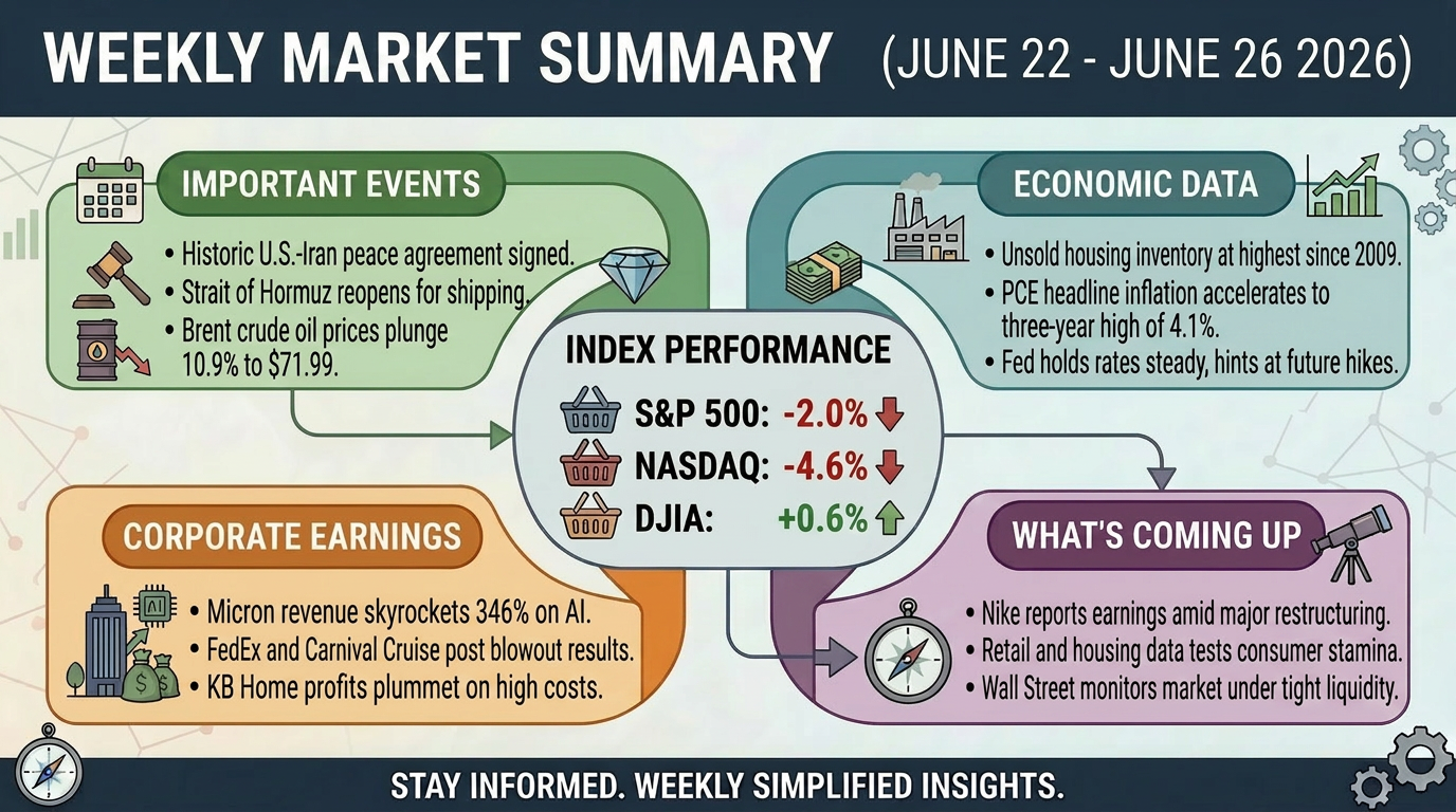 Market Summary (June 22- June 26, 2026)