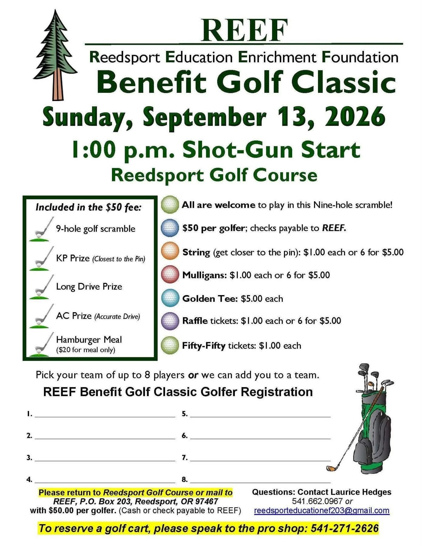REEF Benefit Golf Classic
