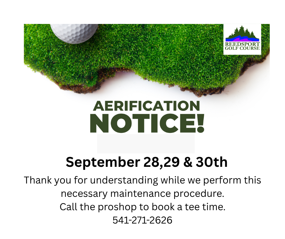 Golf Course Aerification
