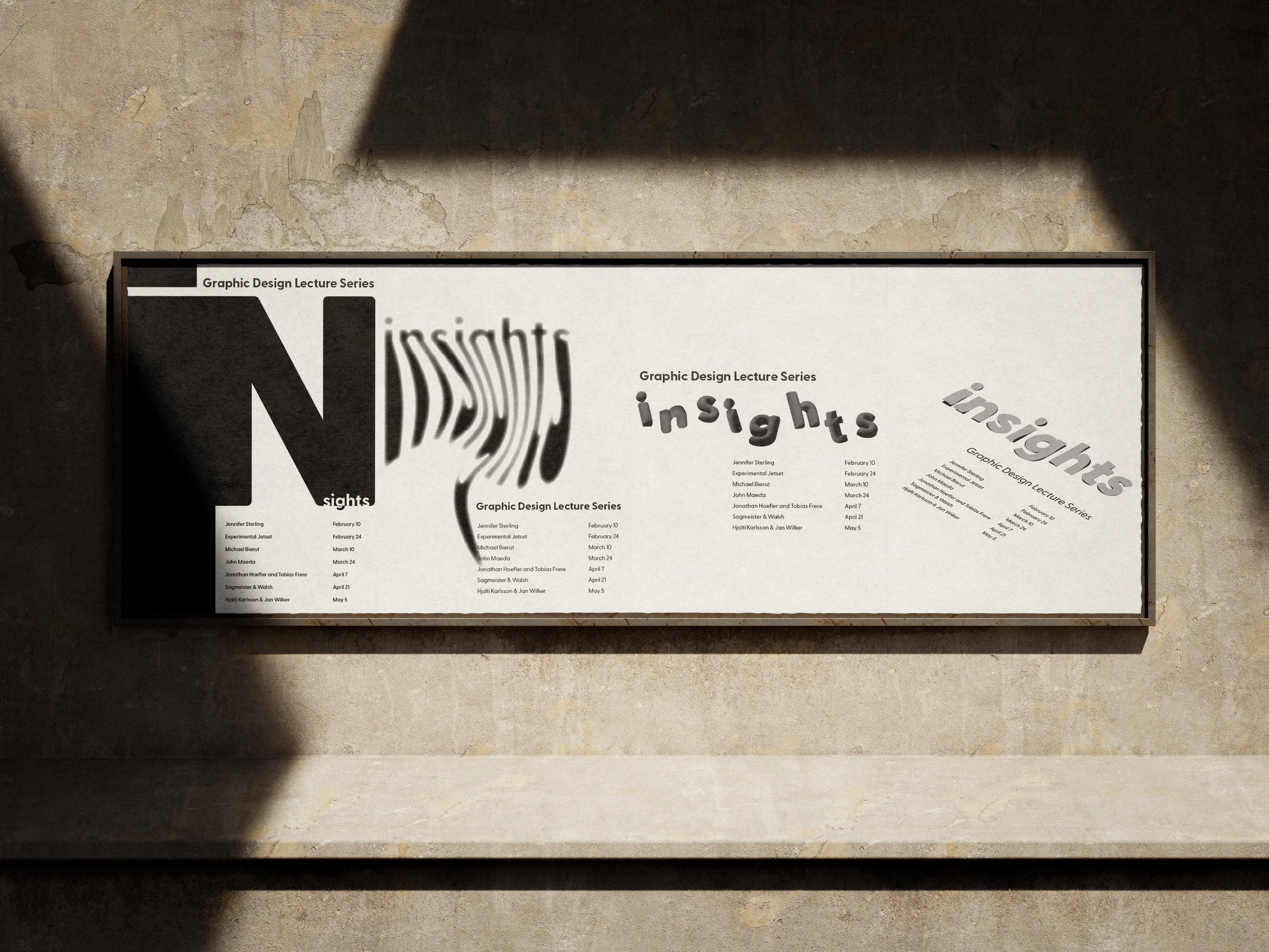 Design Lecture Series Posters