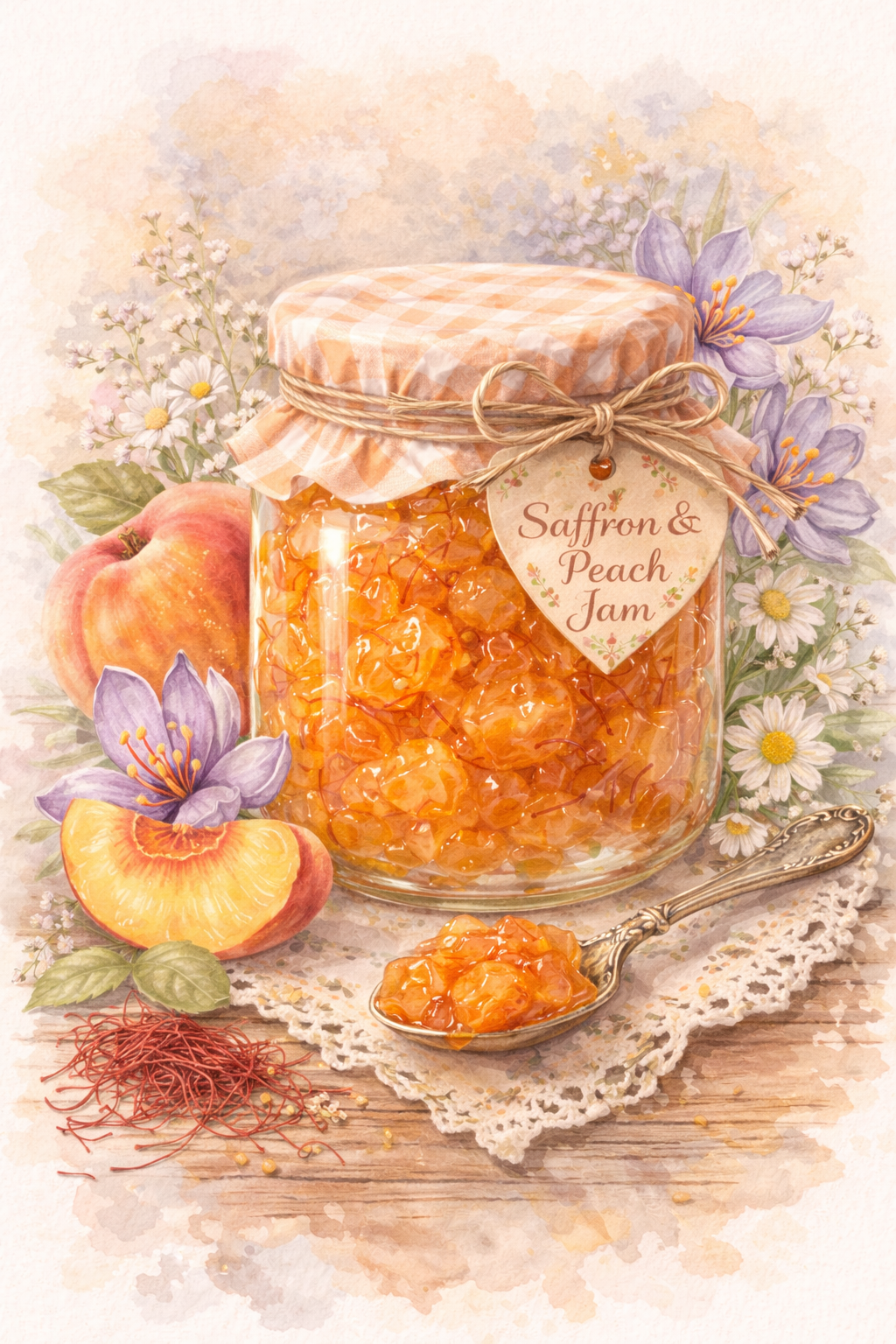 Golden Reserve Saffron Peach