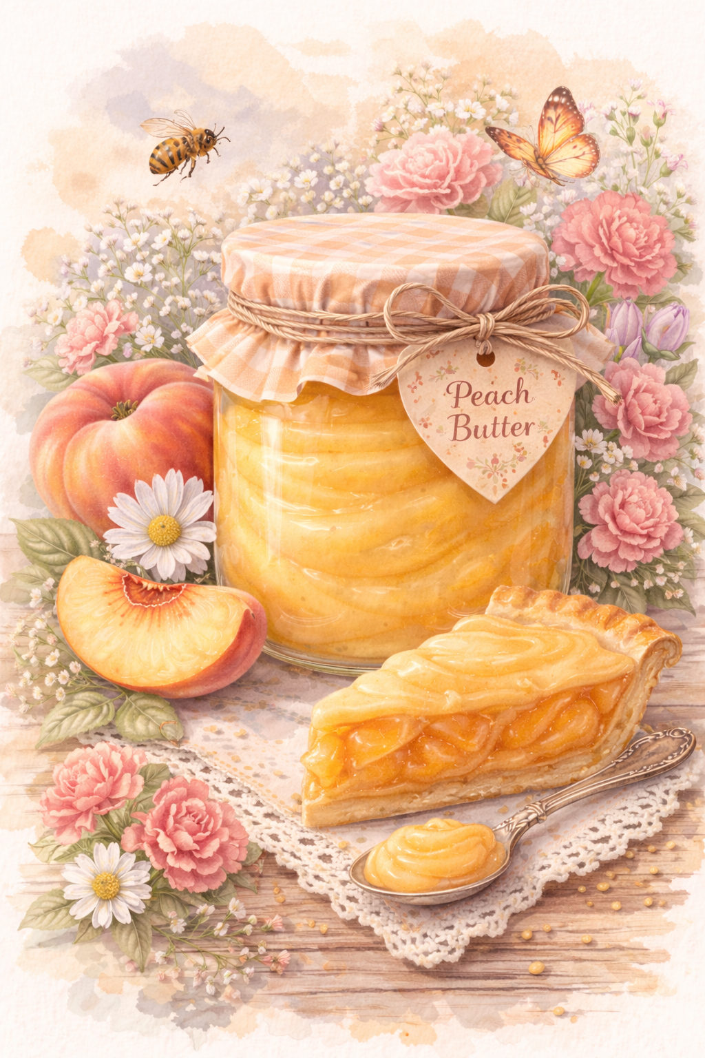 Silky Peach Butter