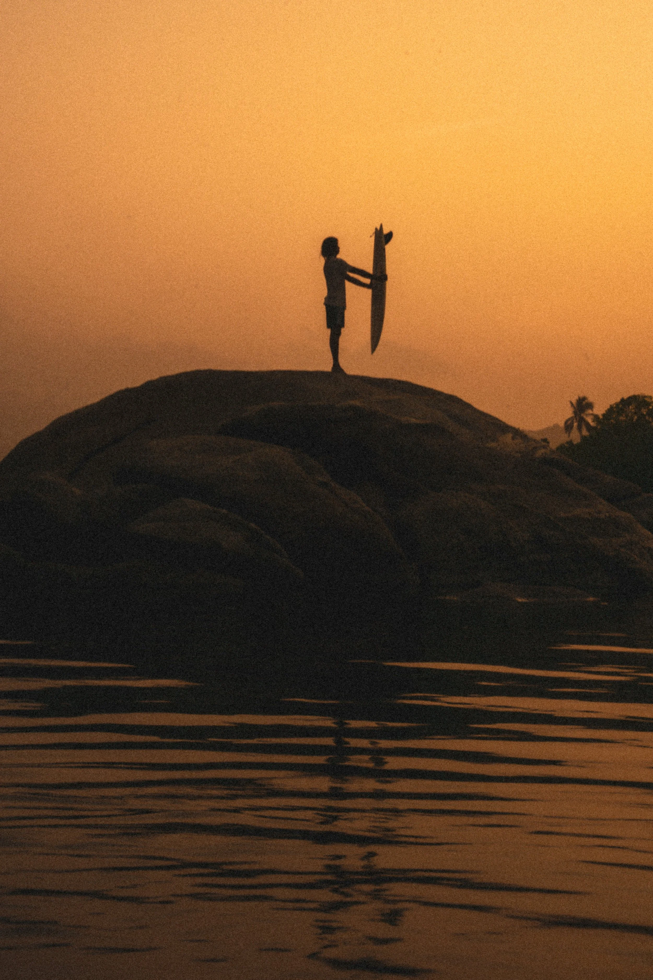 Last Light Ritual - Sunset Surf Photography Print