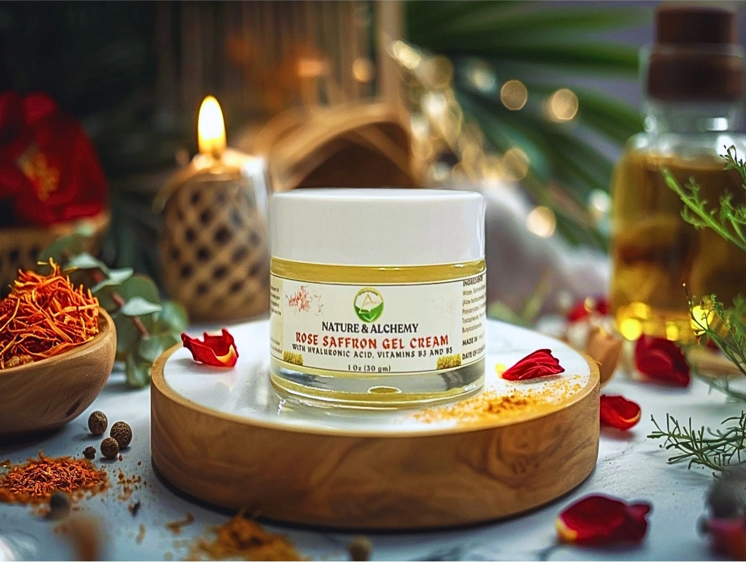 Rose Saffron Gel Cream