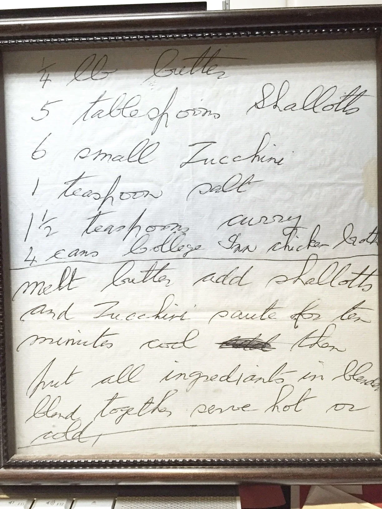 Katharine Hepburn’s Favorite Zucchini Soup Recipe