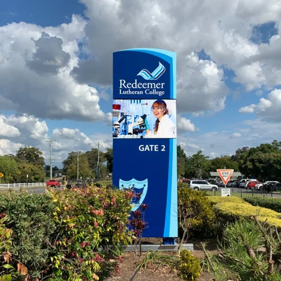 LED Pylon Sign - Rise