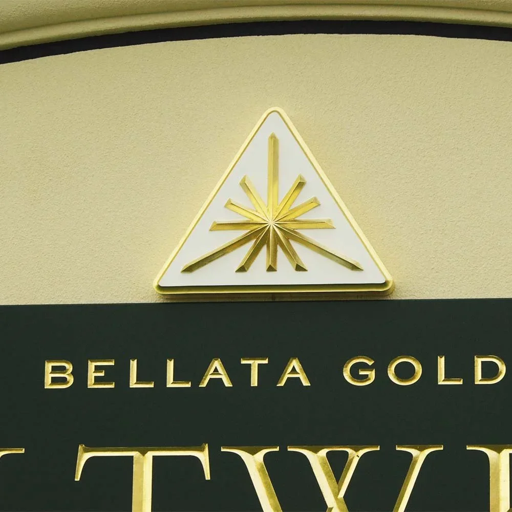 bellata-gold-saltwell-carved-logo-sign.webp