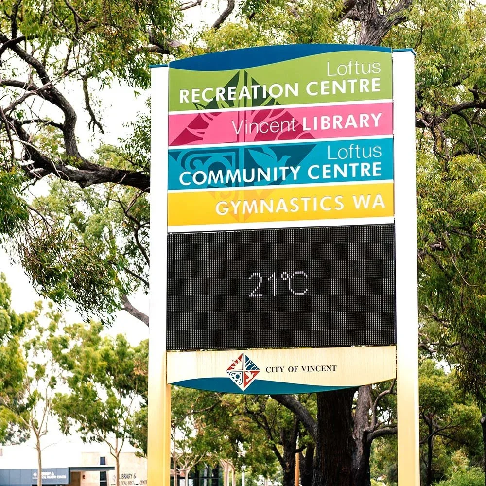 loftus-recreation-centre-electronic-notice-board-sign.webp