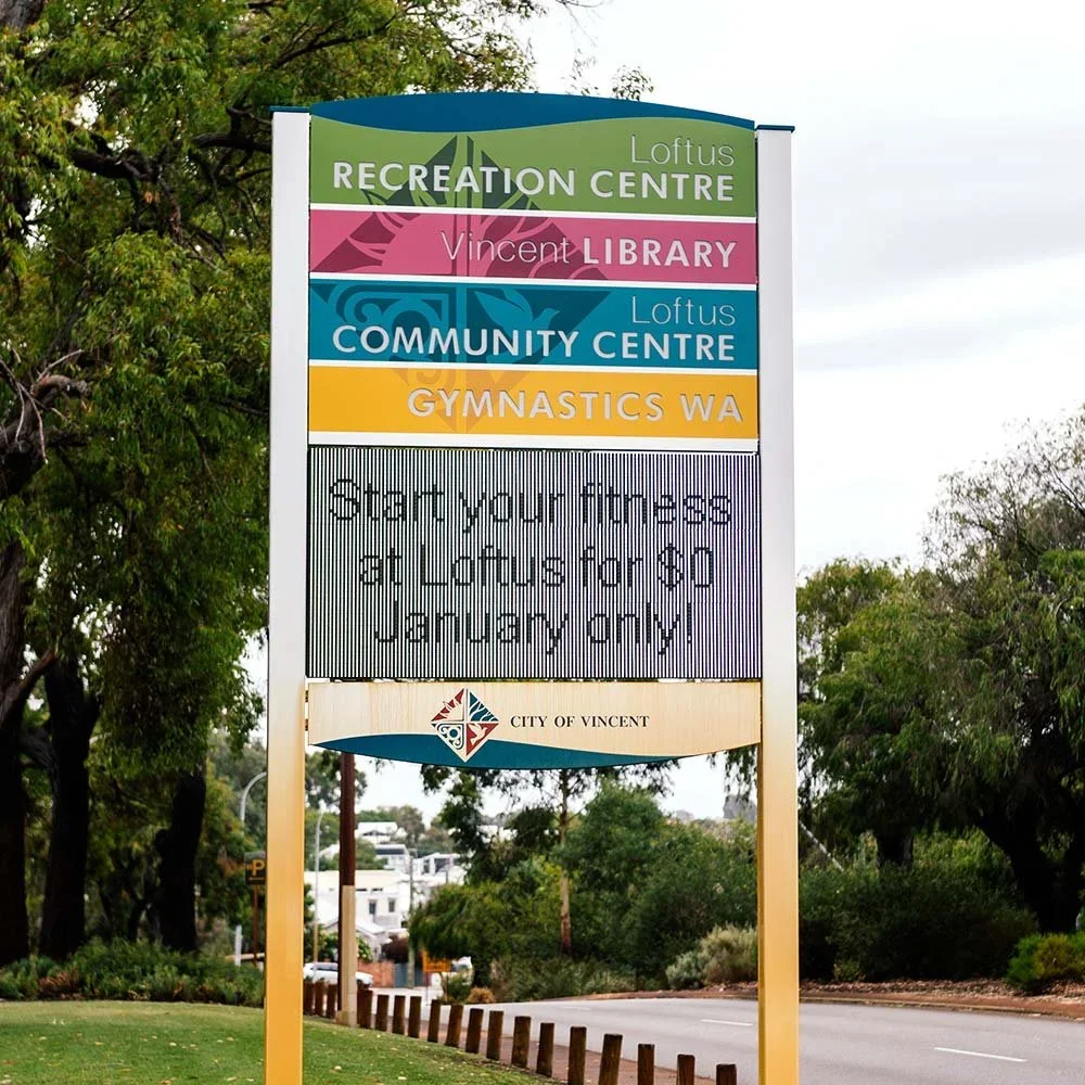 loftus-recreation-centre-pylon-sign.webp