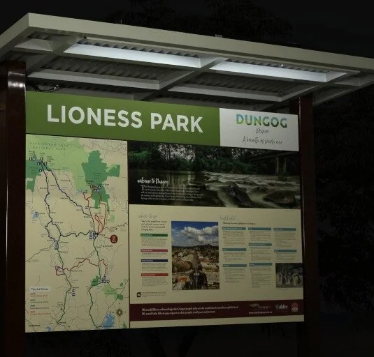 dungog-chamber-of-commerce-lioness-park-interpretive-sign