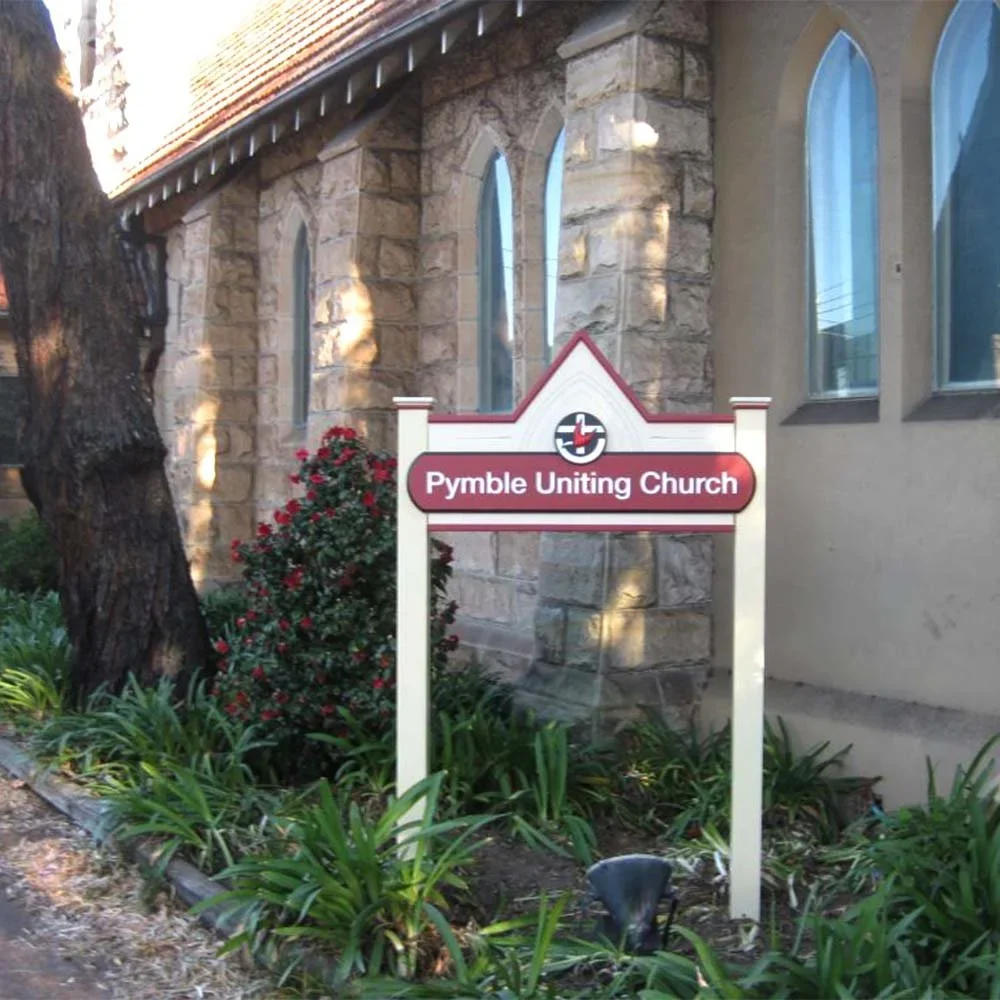 pymble-uniting-church-directional-sign.webp