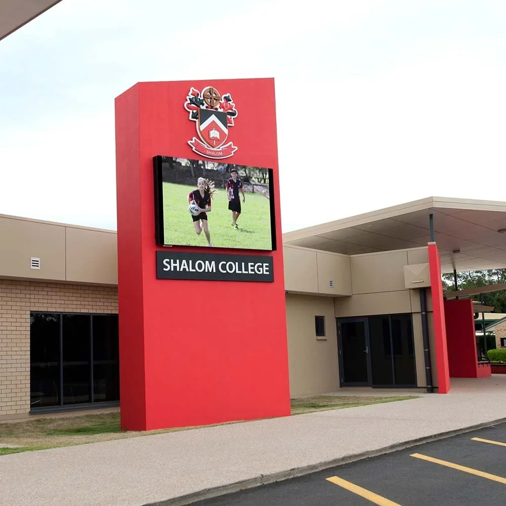 shalom-college-bundaberg-wall-mounted-led-signage.webp