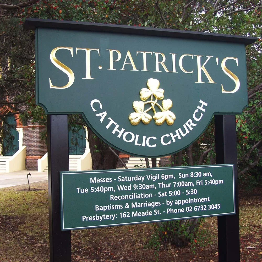 st-patricks-catholic-church-glen-innes-hand-crafted-sign.webp