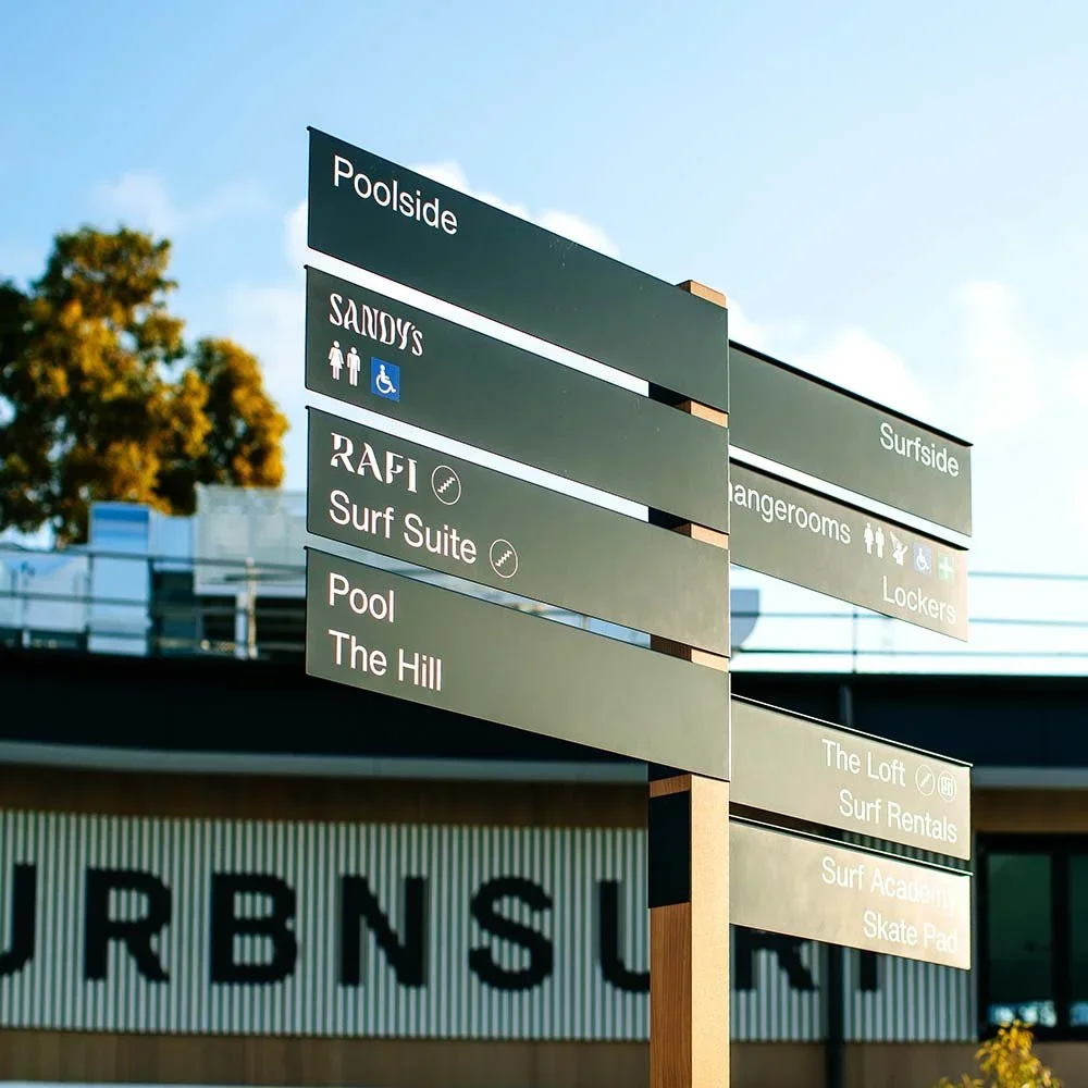 urbnsurf-sydney-directional-commercial-signage-pole.webp