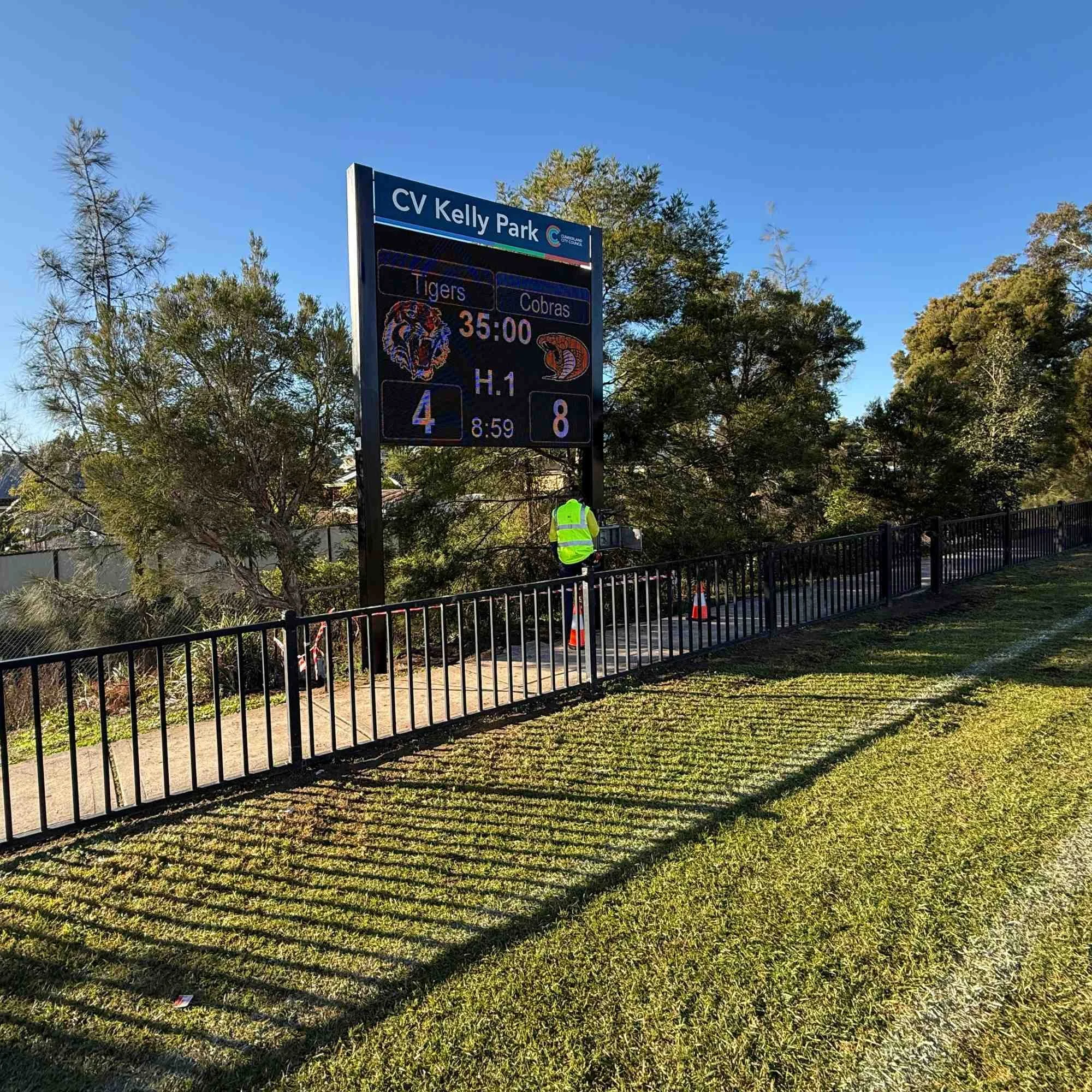 Kelly Park Scoreboard