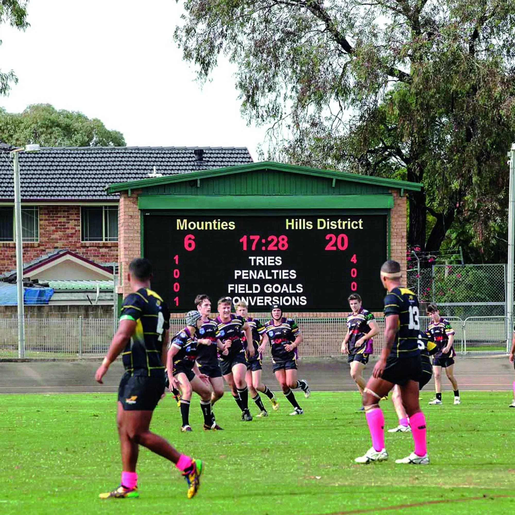 Merryland Oval Scoreboard