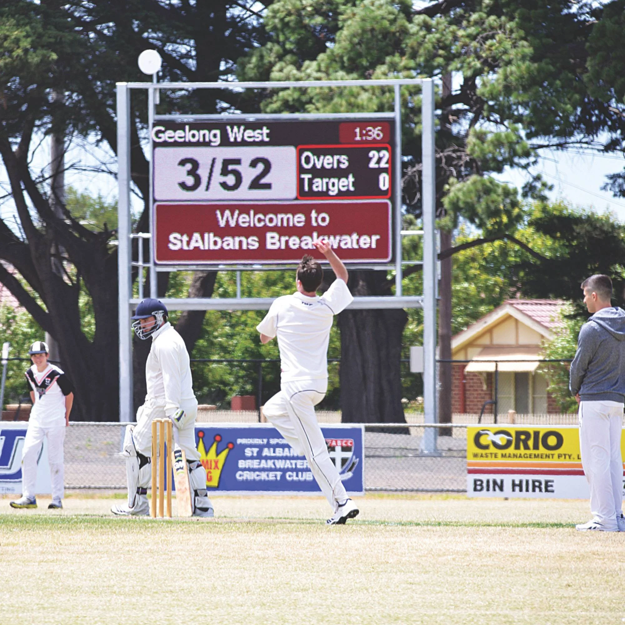 Geelong West Scoreboard