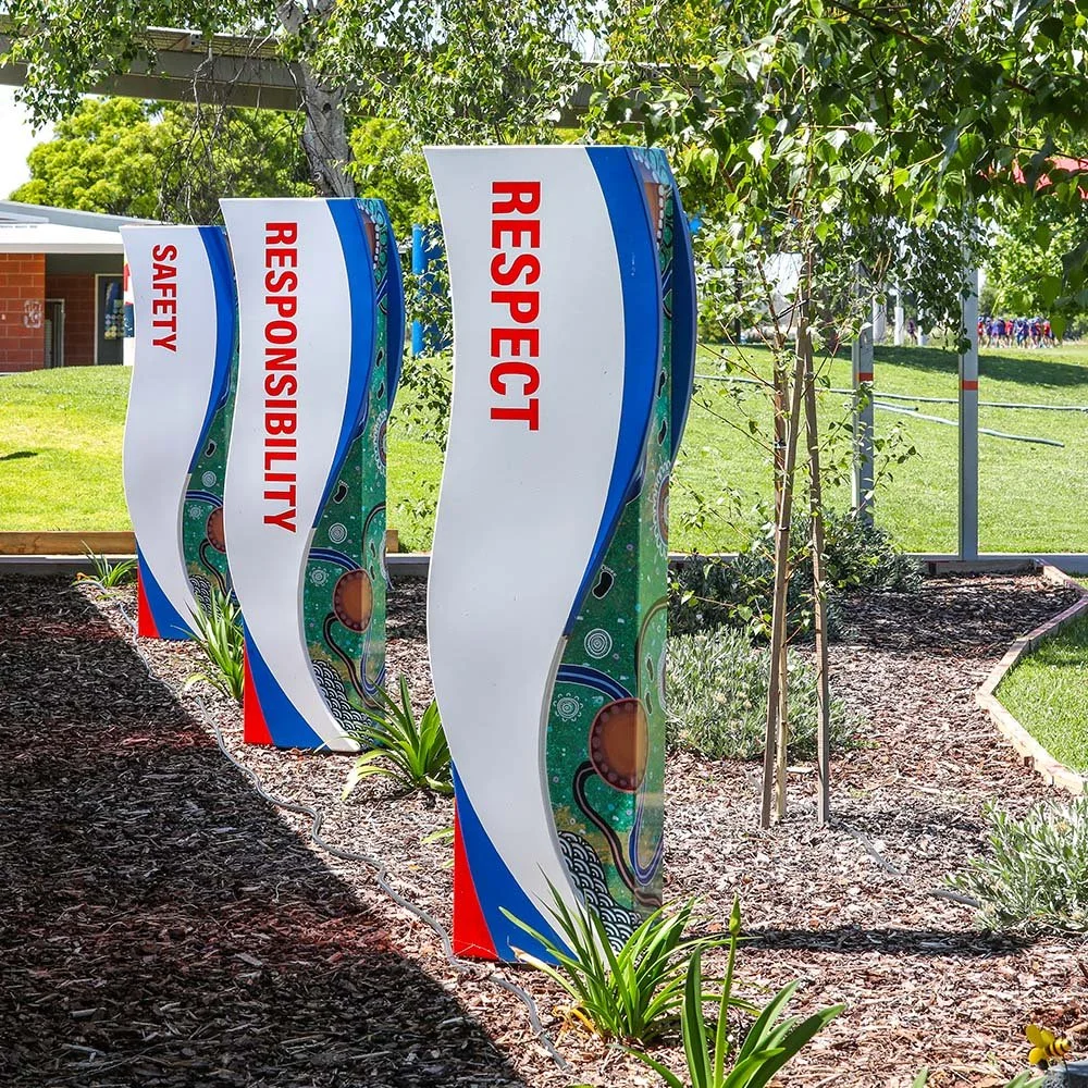nichols-point-primary-school-values-totem-pole-signs.jpg