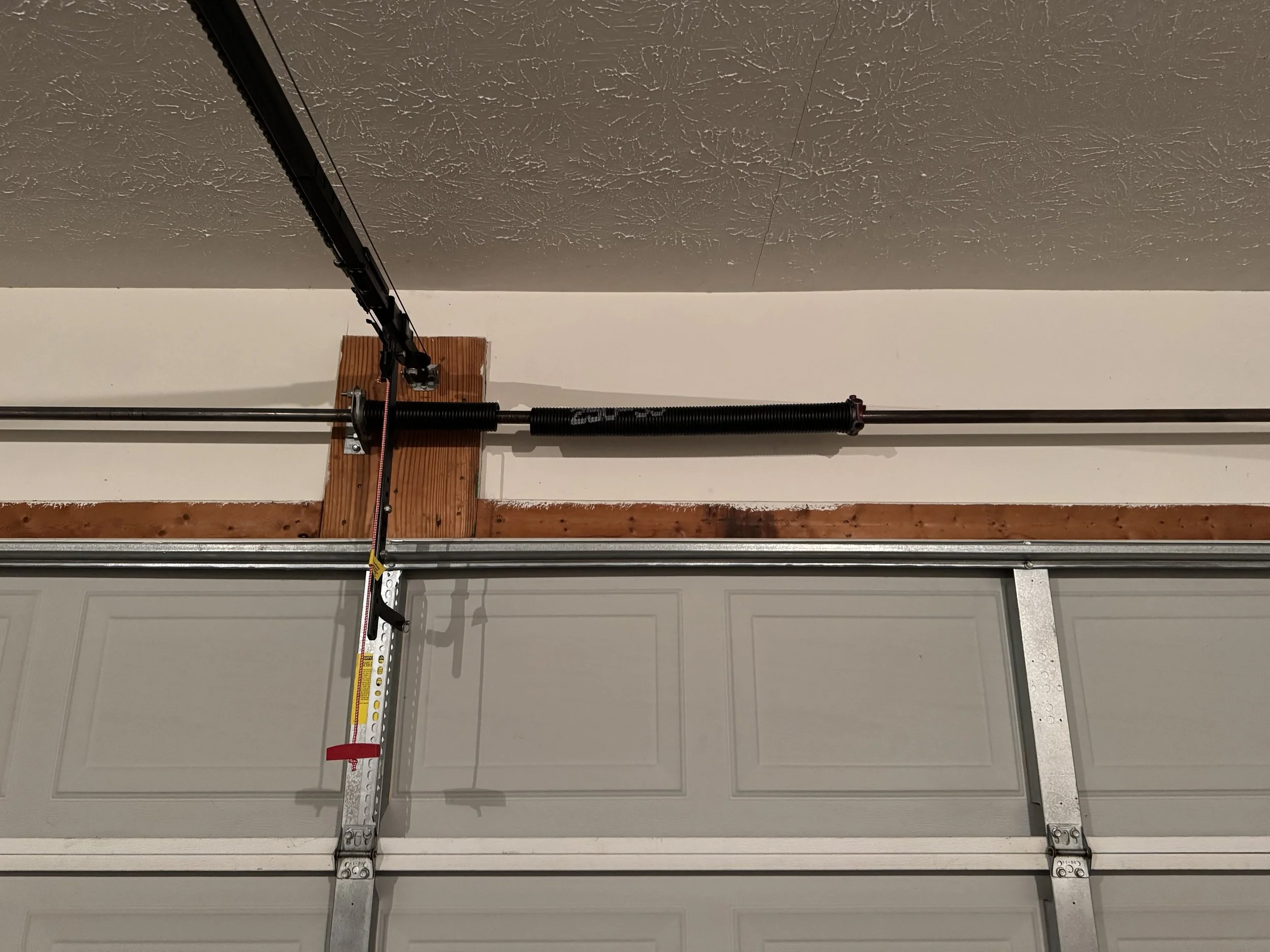 Broken Garage Door Spring Starting @