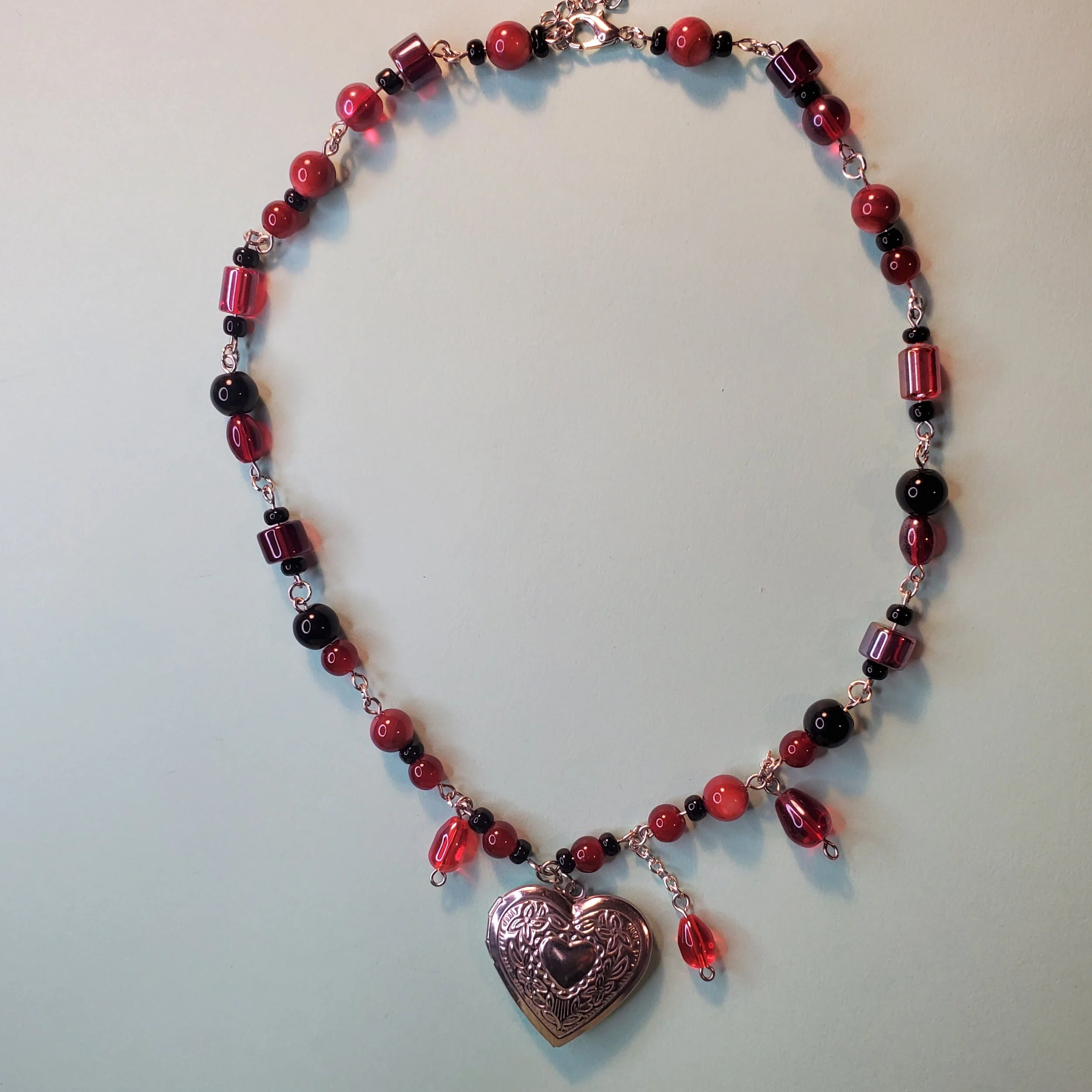 "The Cure" Heart Locket Necklace