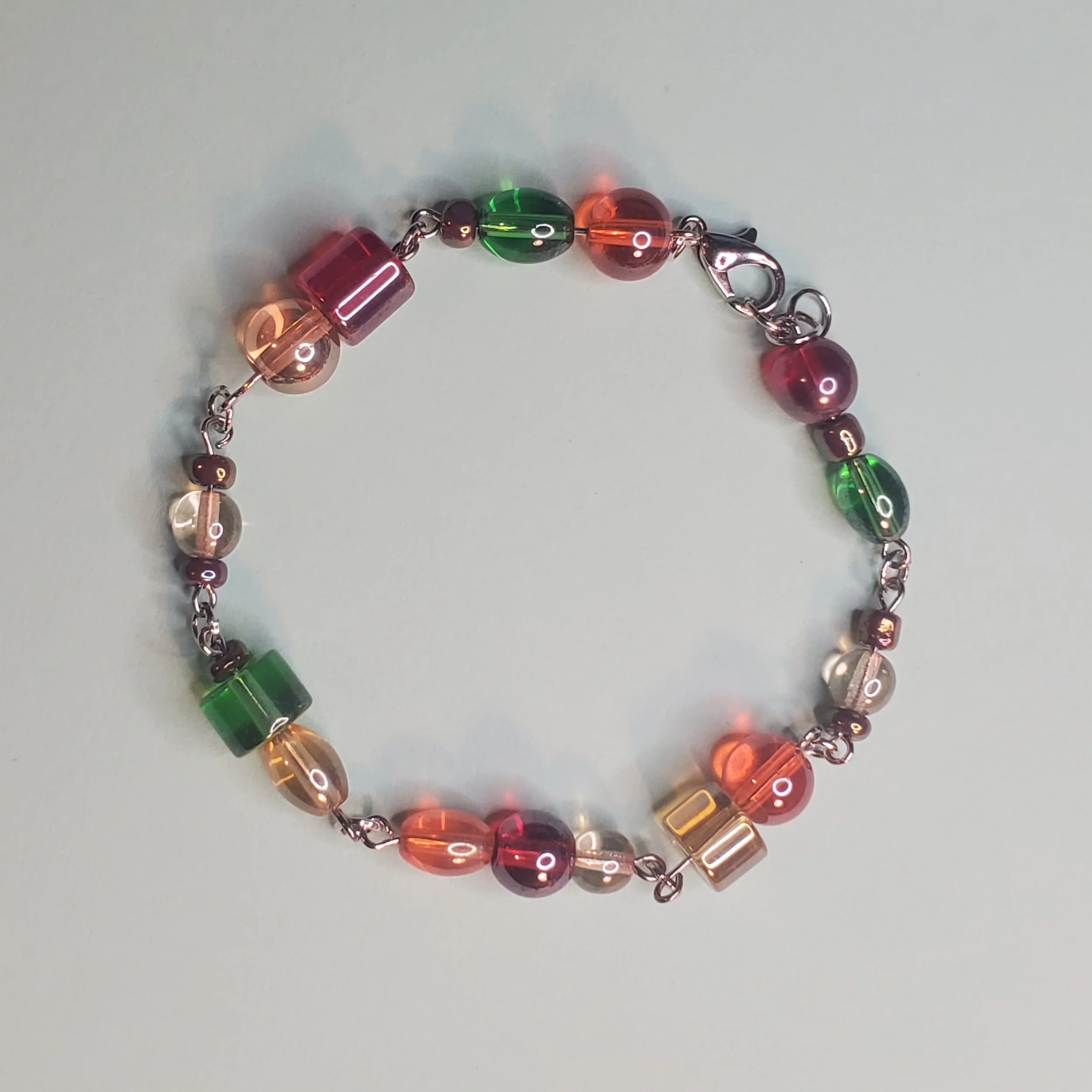 Multicolored Beaded Bracelet