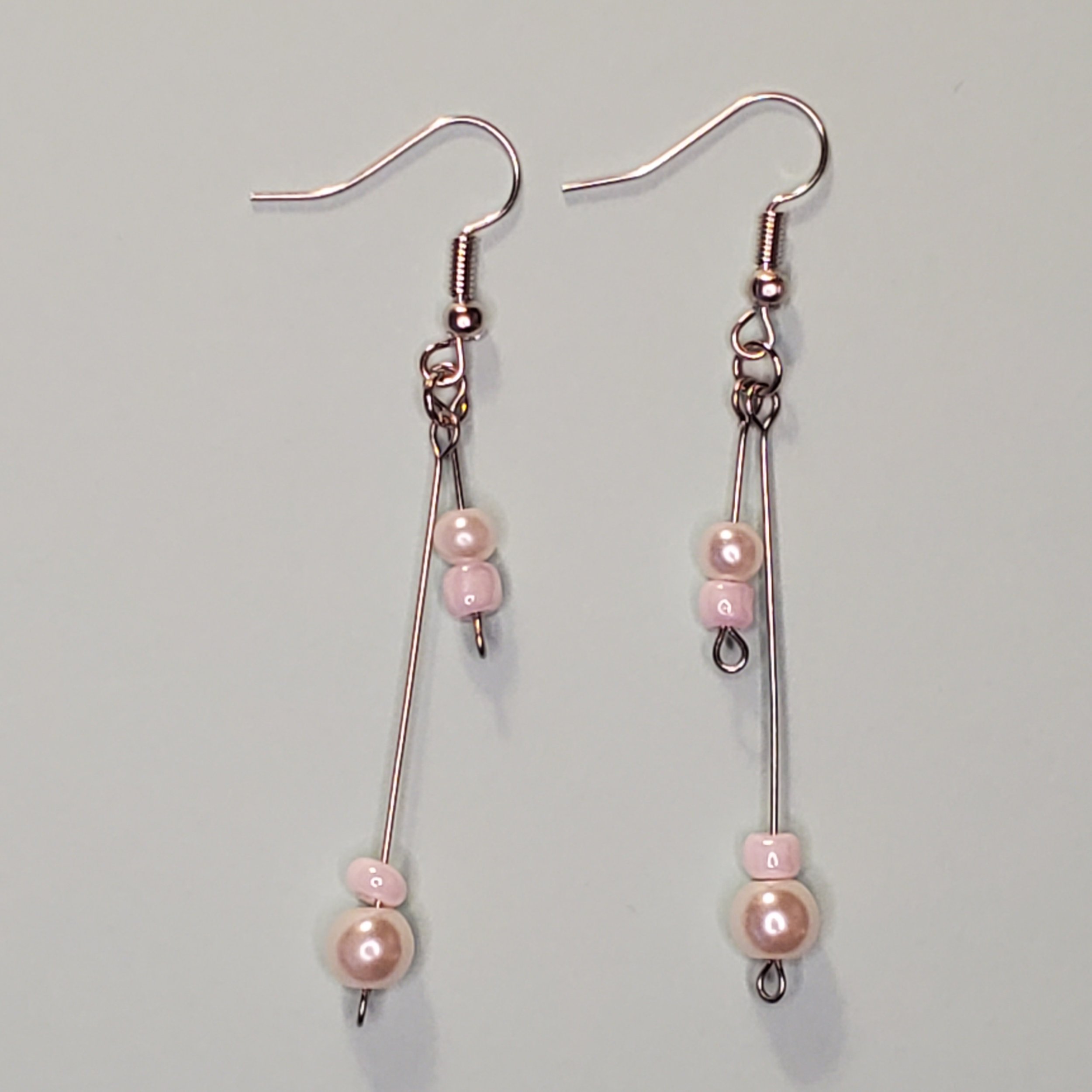 Straight Pearl Earrings