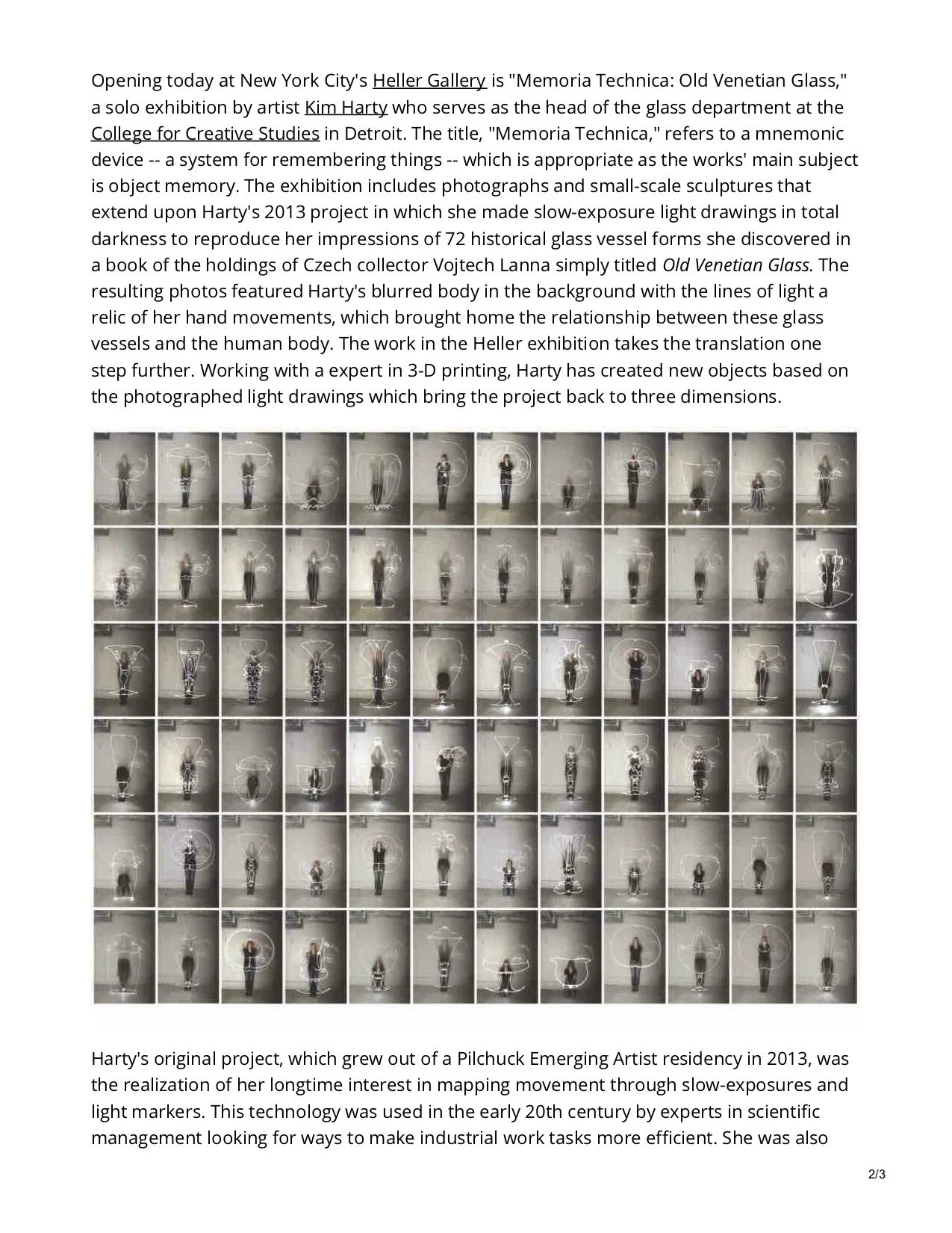 urbanglass.org-OPENING Kim Hartys photographic and sculptural homage to historic Venetian glassmaking at Heller 2.jpg