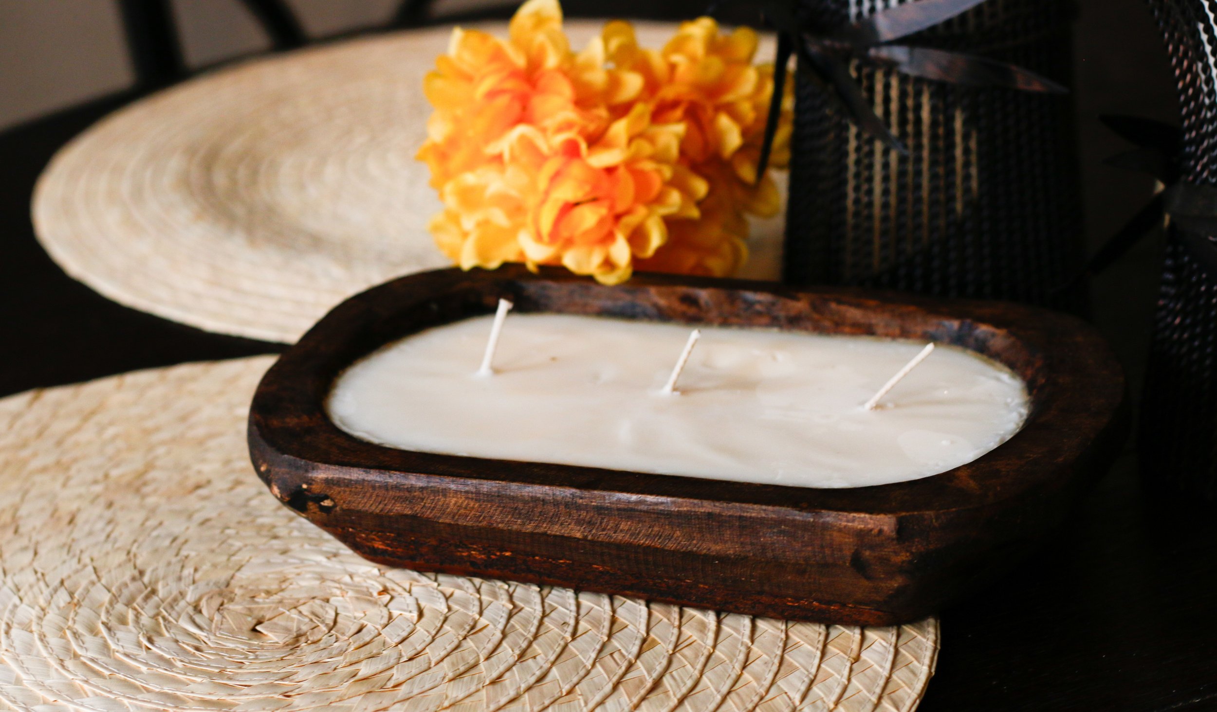 Three Wick Lavender Candle