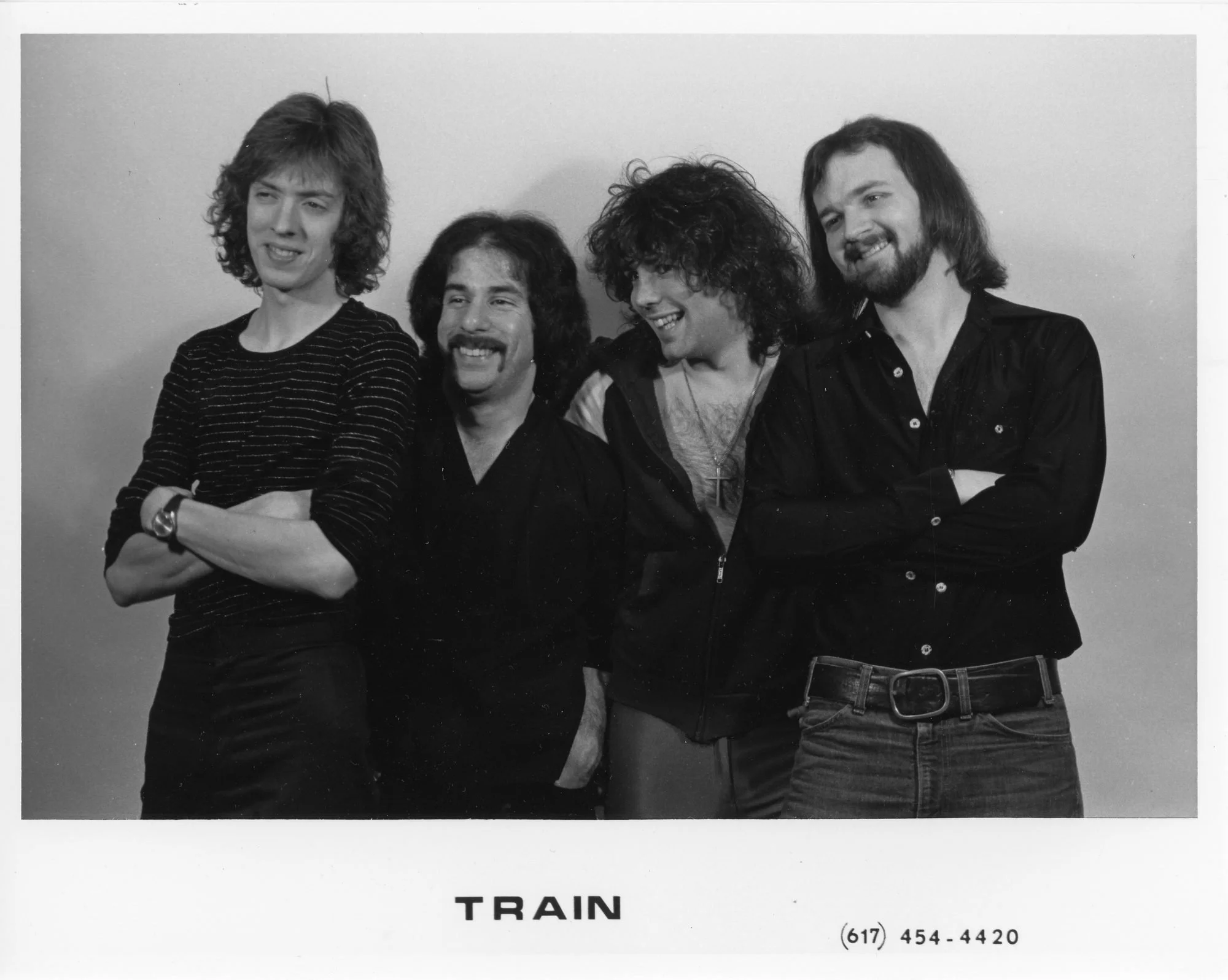 Train, promotional photo, Boston, MA, 1979-80