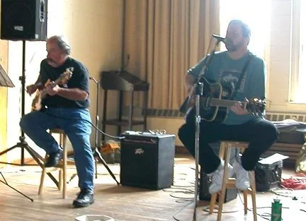  Performance at the Al-Anon Conference, Boston, MA with dear friend Chris Schindler on bass guitar
