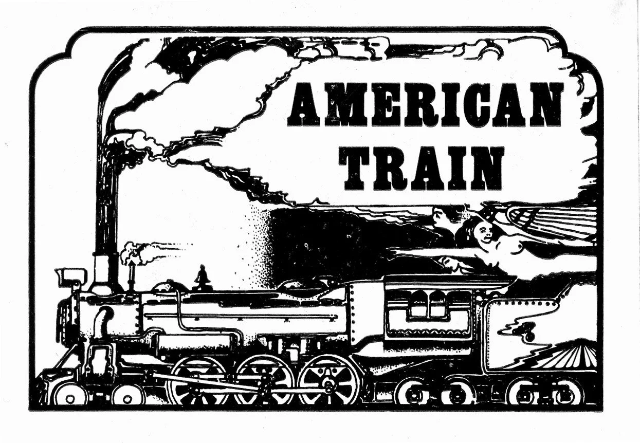  American Train promotional sticker, 1976