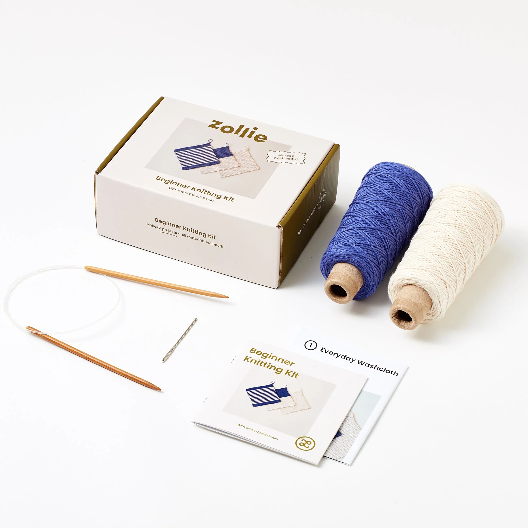 Knitting Kit with original pattern. 