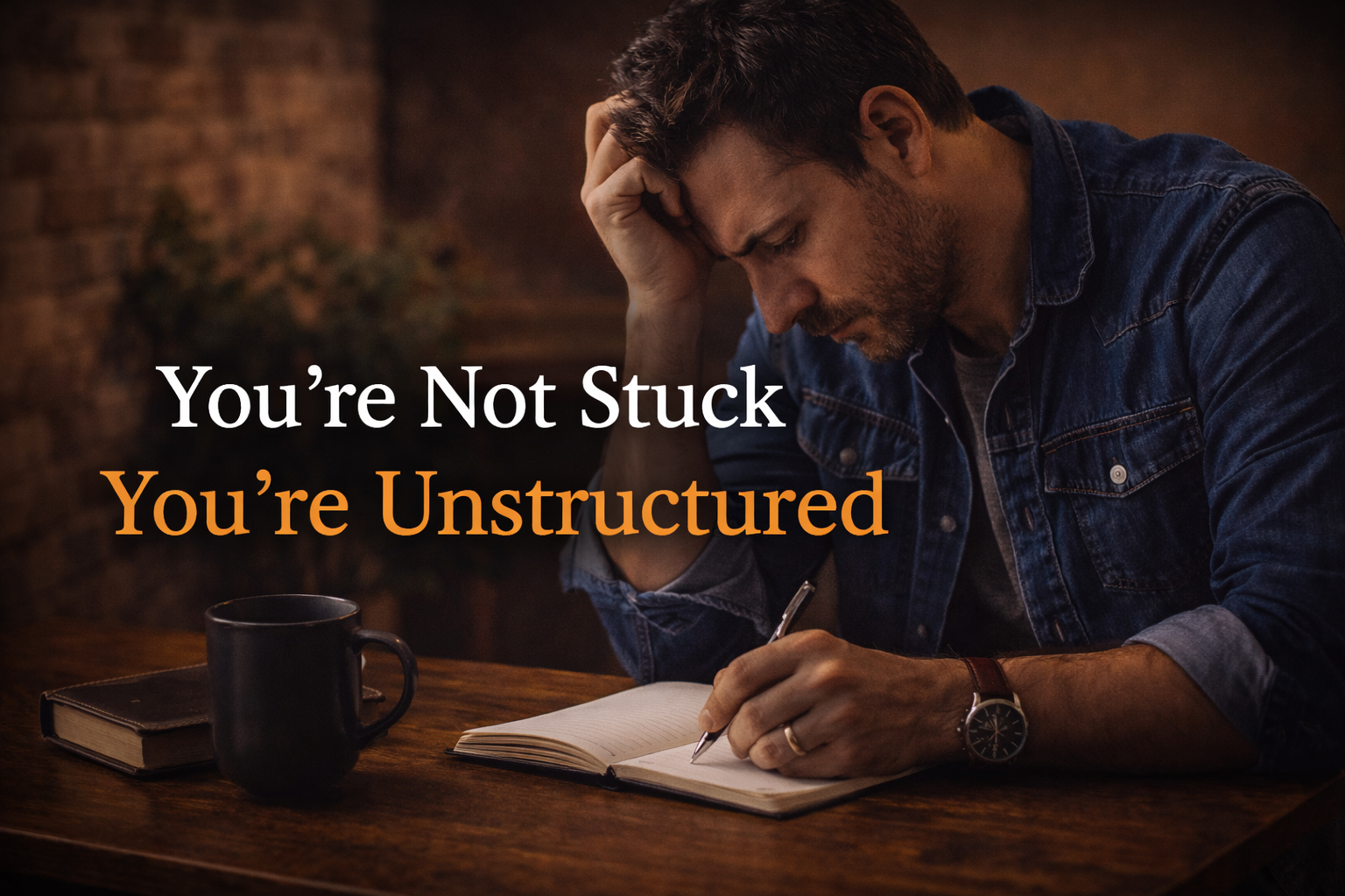 You’re Not Stuck — You’re Unstructured