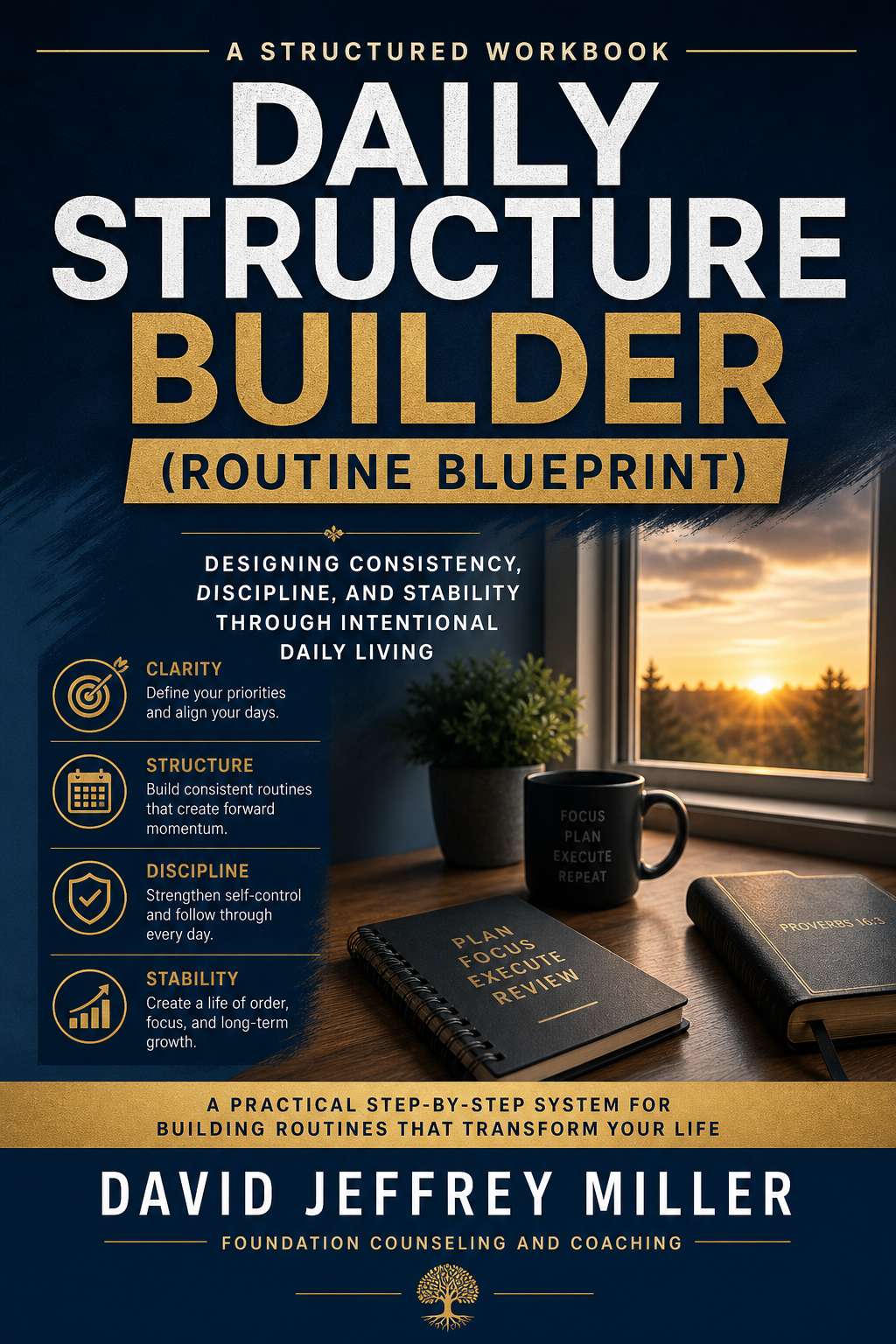 PDF: Daily Structure Builder (Routine Blueprint): Designing Consistency, Discipline, and Stability Through Intentional Daily Living