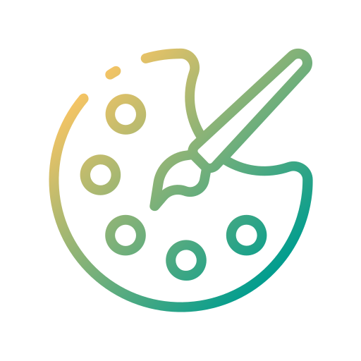 Colorful, abstract digital illustration resembling a globe or sphere with interconnected lines and shapes.