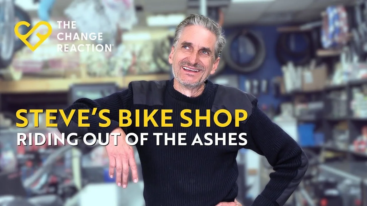 Watch Change Reaction's partnership with Steve's Bike Shop on YouTube