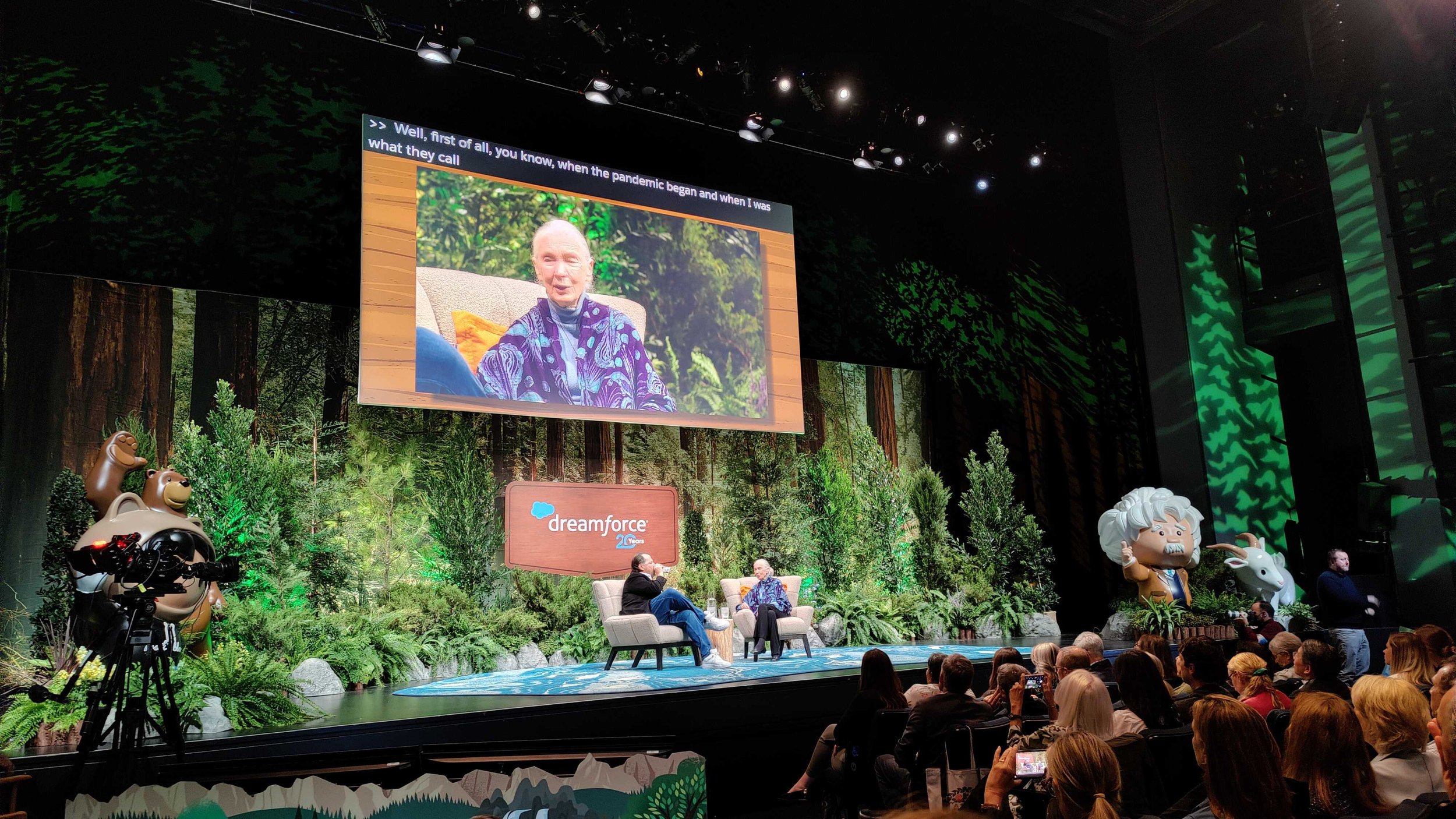 Salesforce Dreamforce live broadcast production