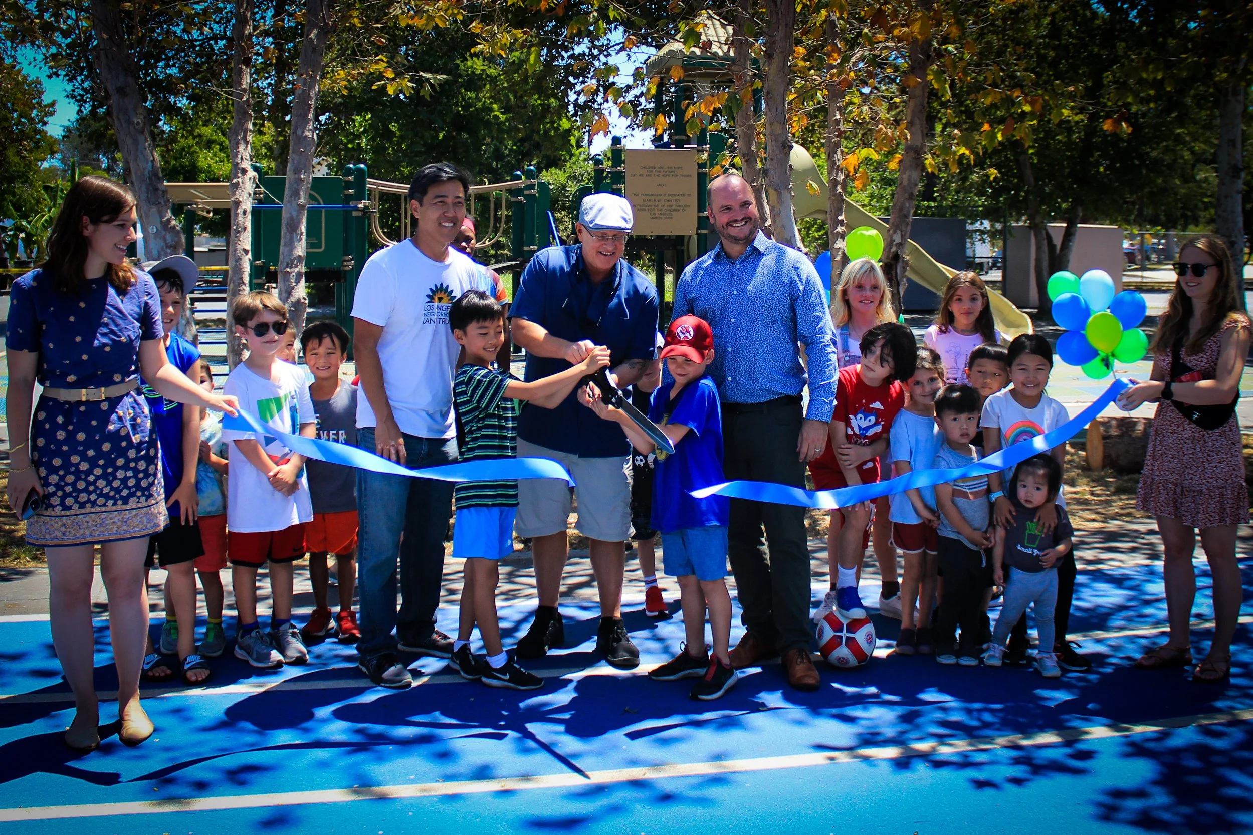 A School Yard Opens to the Community
