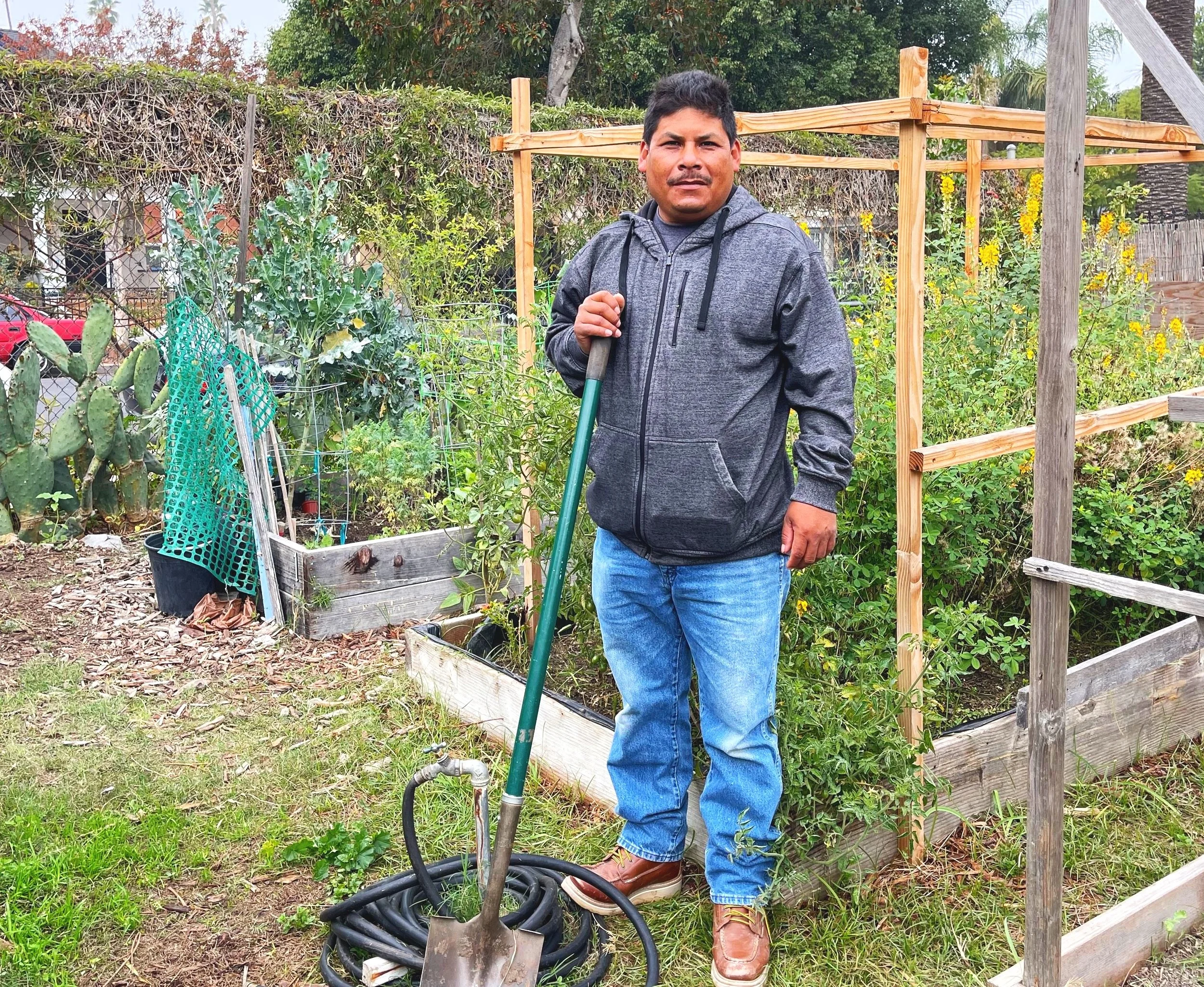 Image of community garden member