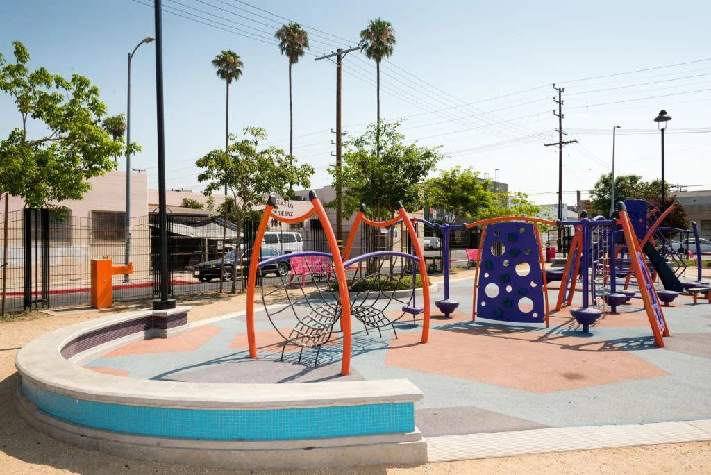 Gage and Avalon Triangle Pocket Park