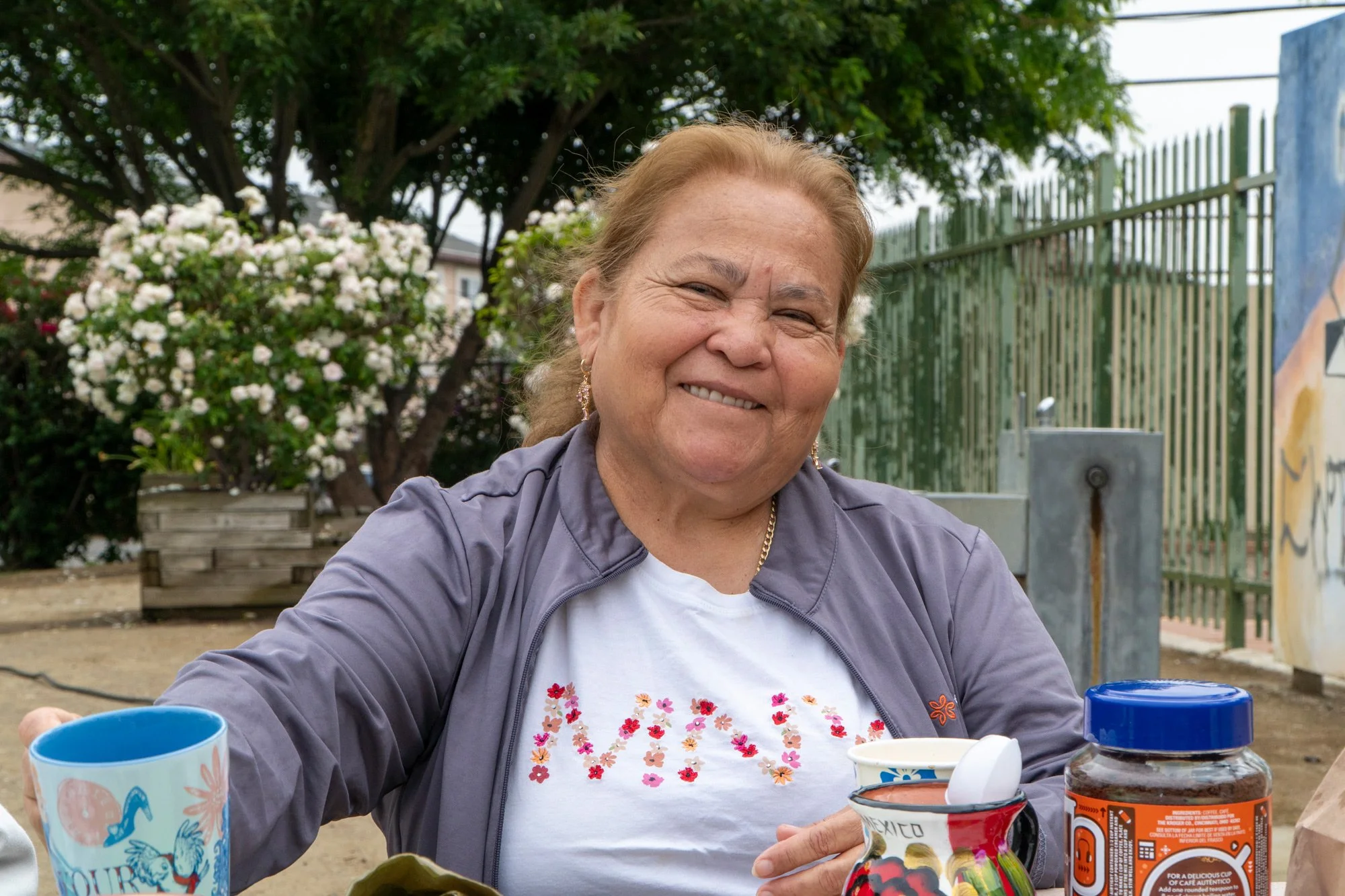 Photo of 11th Avenue Park Coffee Club member smiling